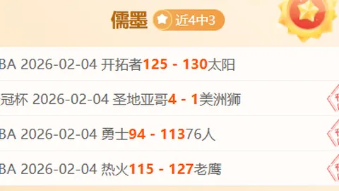 瓜迪奥拉：曼城欧冠逆转失利非球员之过